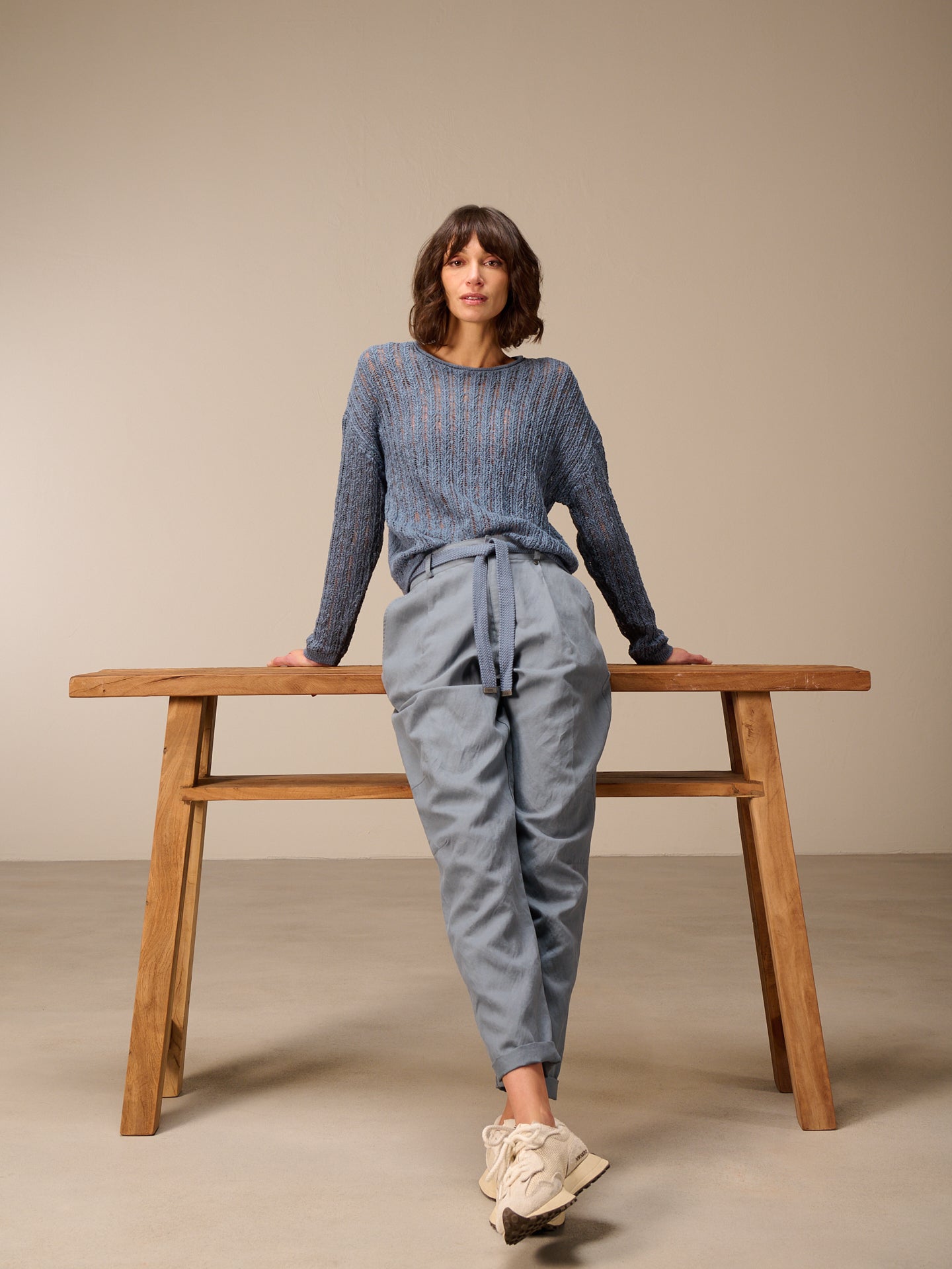 Pullover locker gestrickt