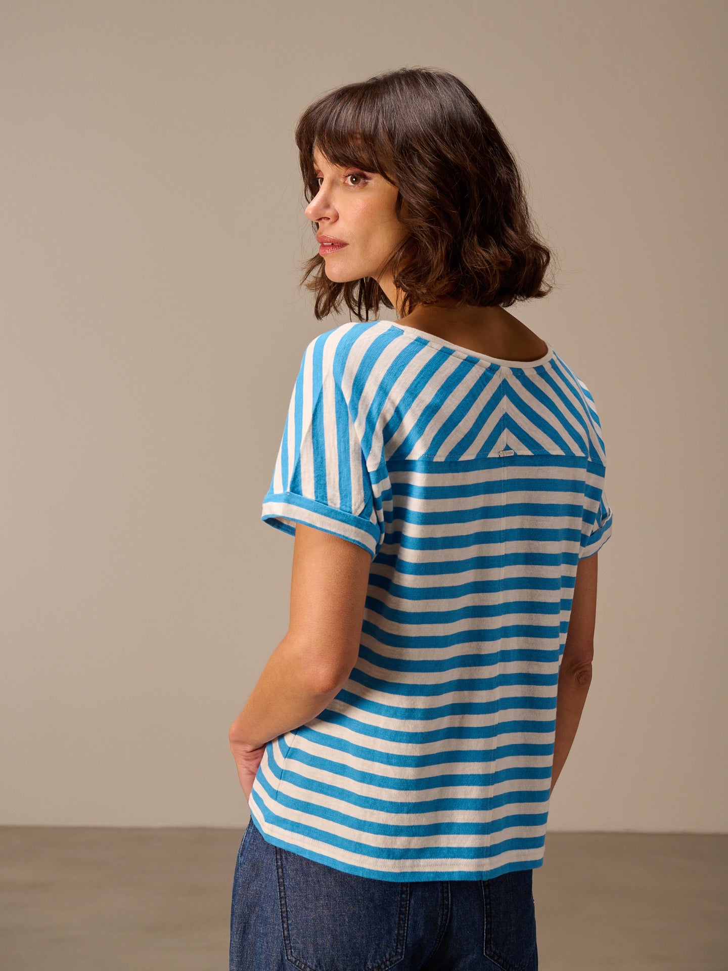 Maglietta a righe