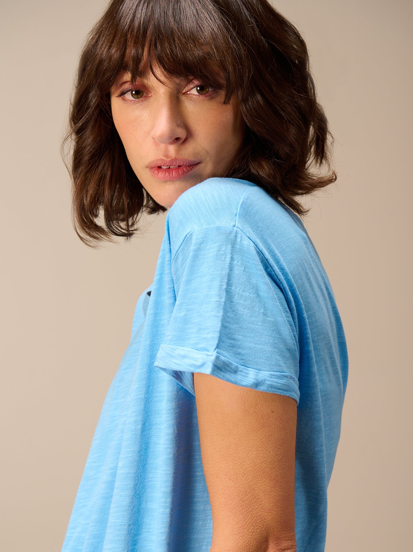 Maglietta con scollo a V