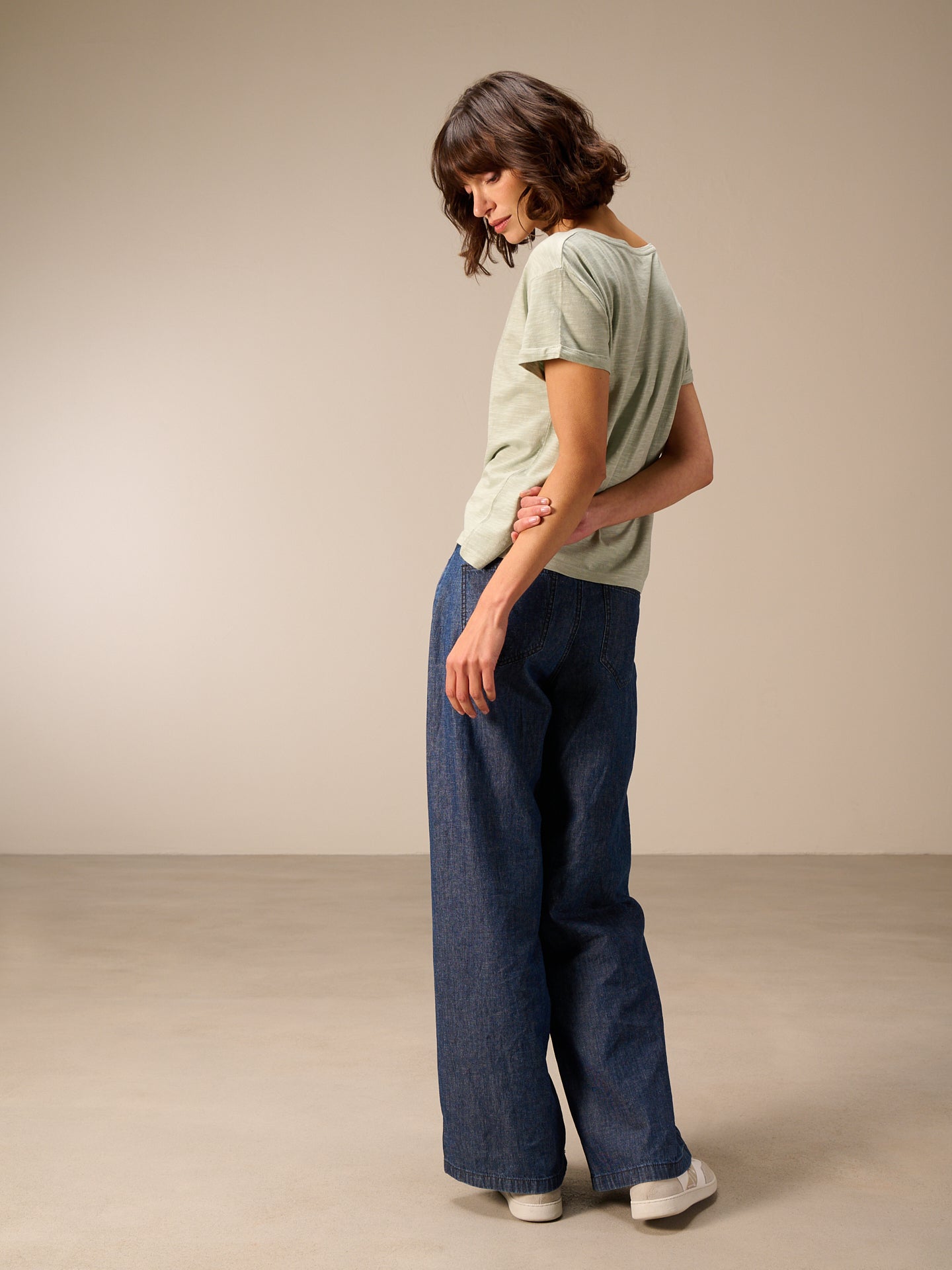 Maglietta con scollo a V