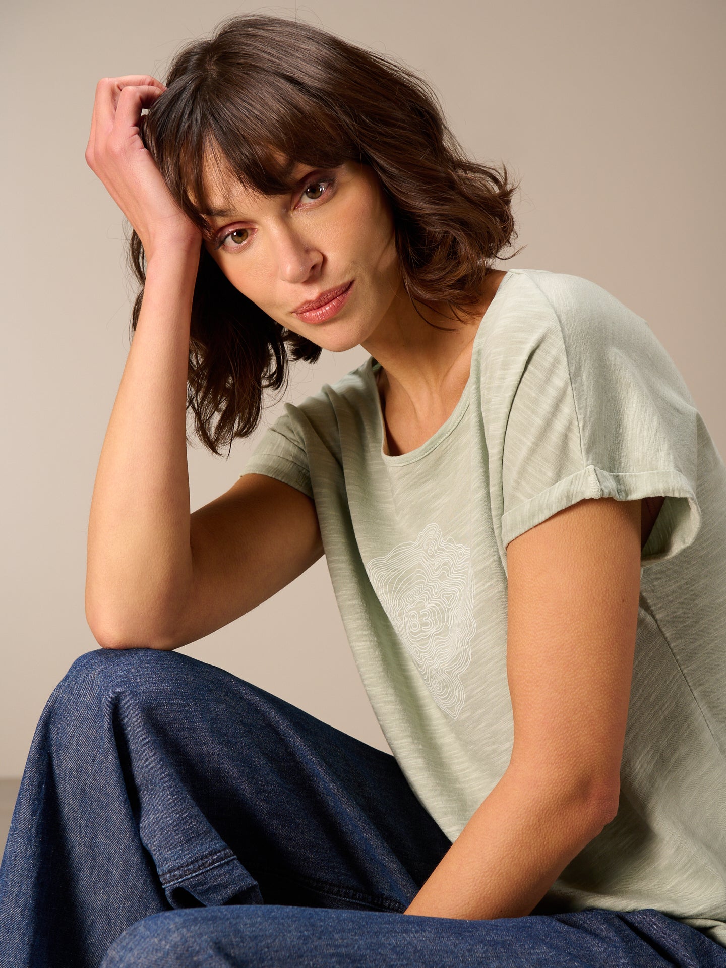 Maglietta con stampa