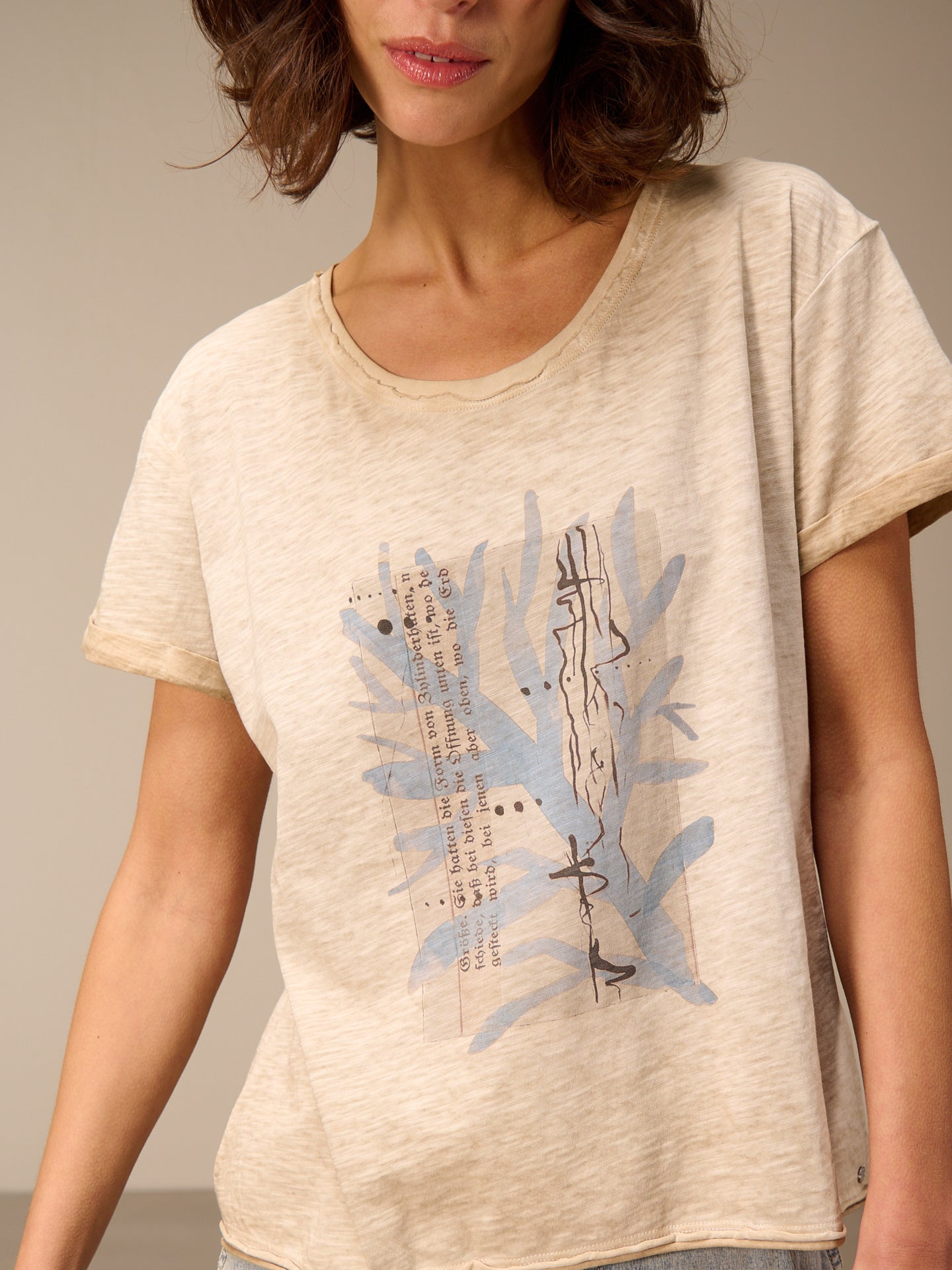 Maglietta con stampa