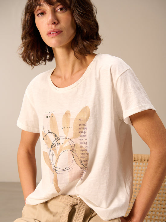 Maglietta con stampa