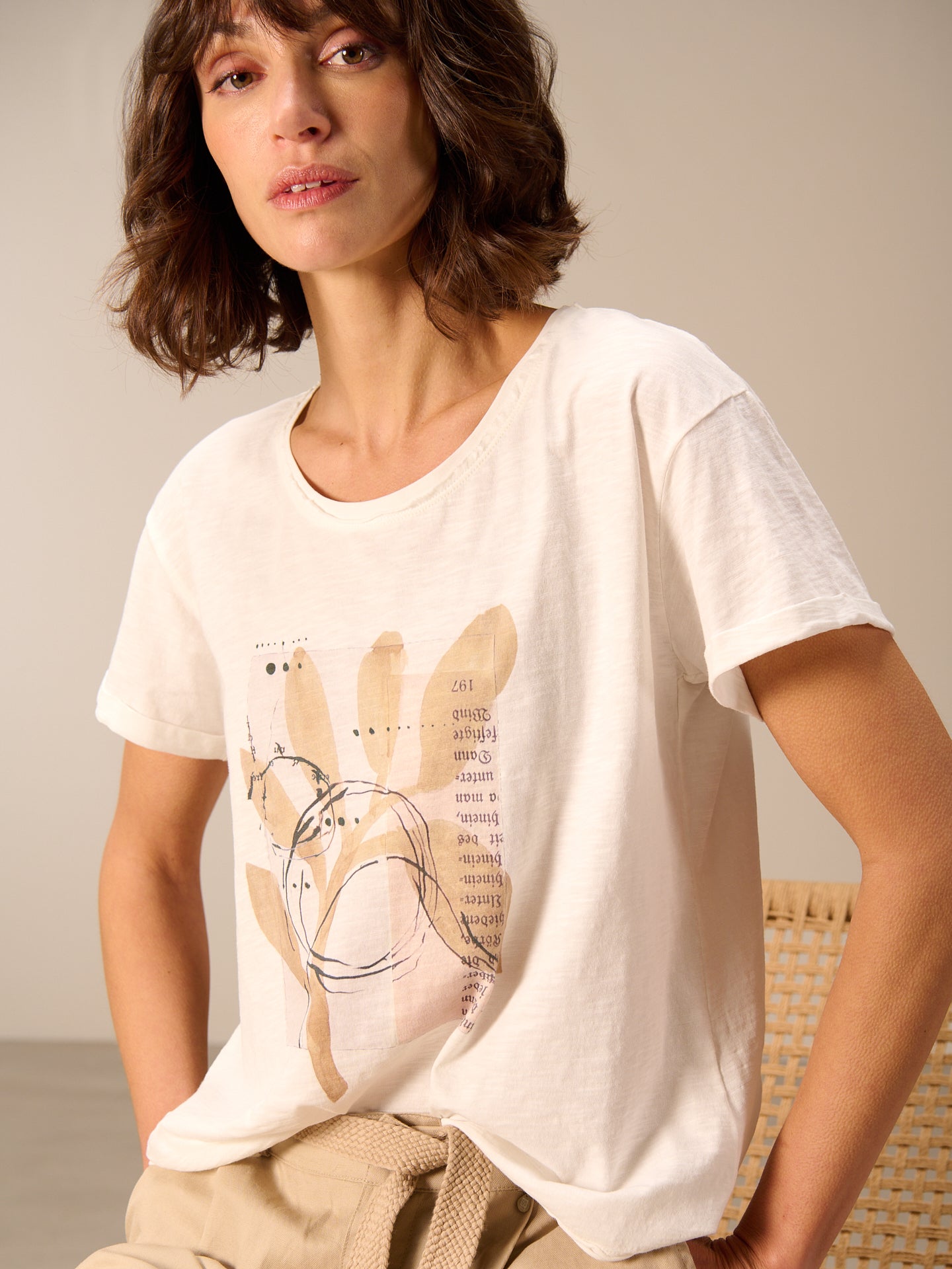 Maglietta con stampa