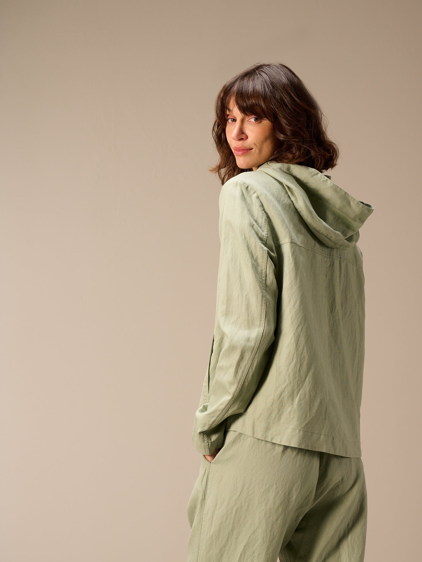 Giacca con cappuccio