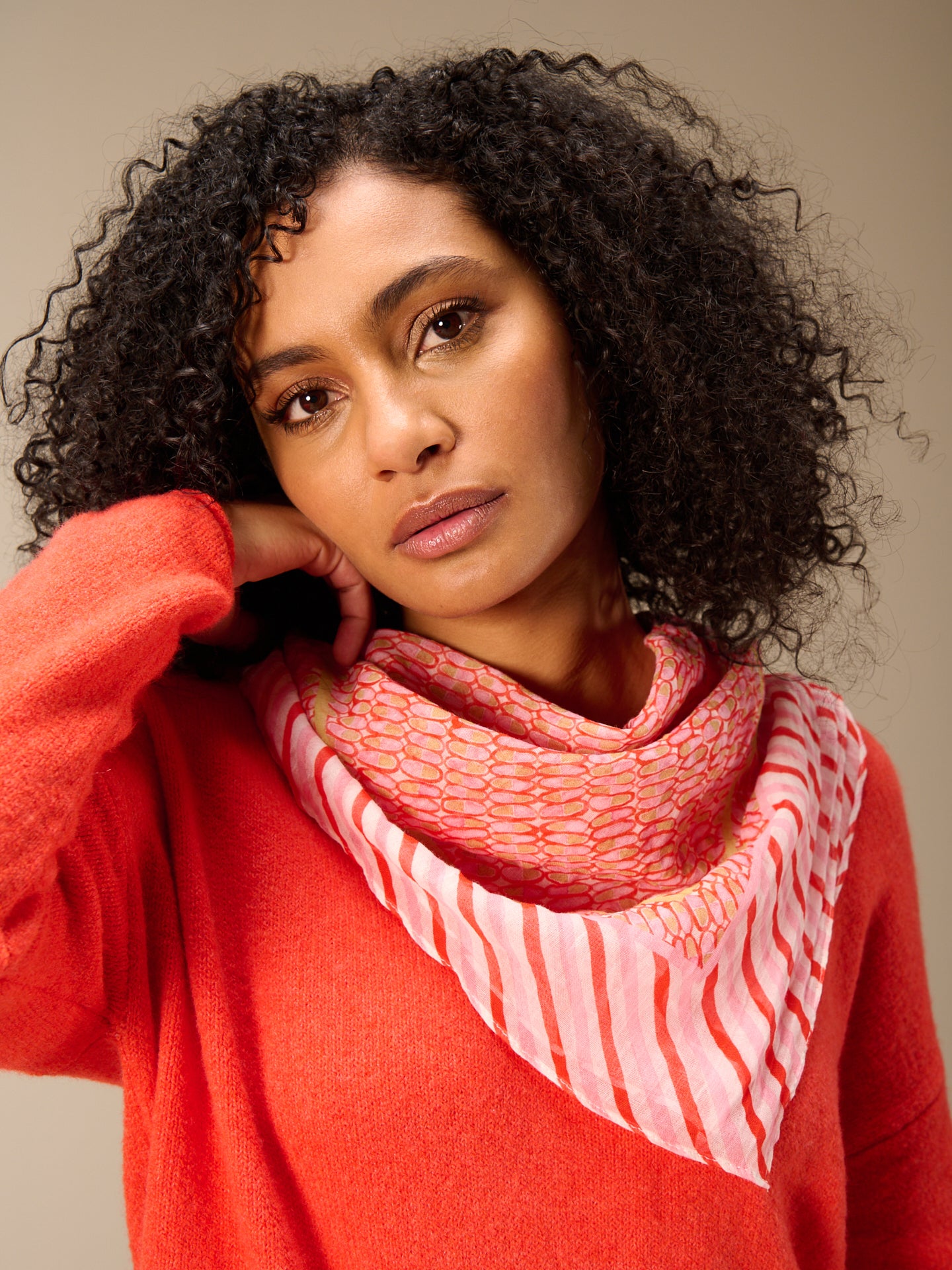 Printed scarf