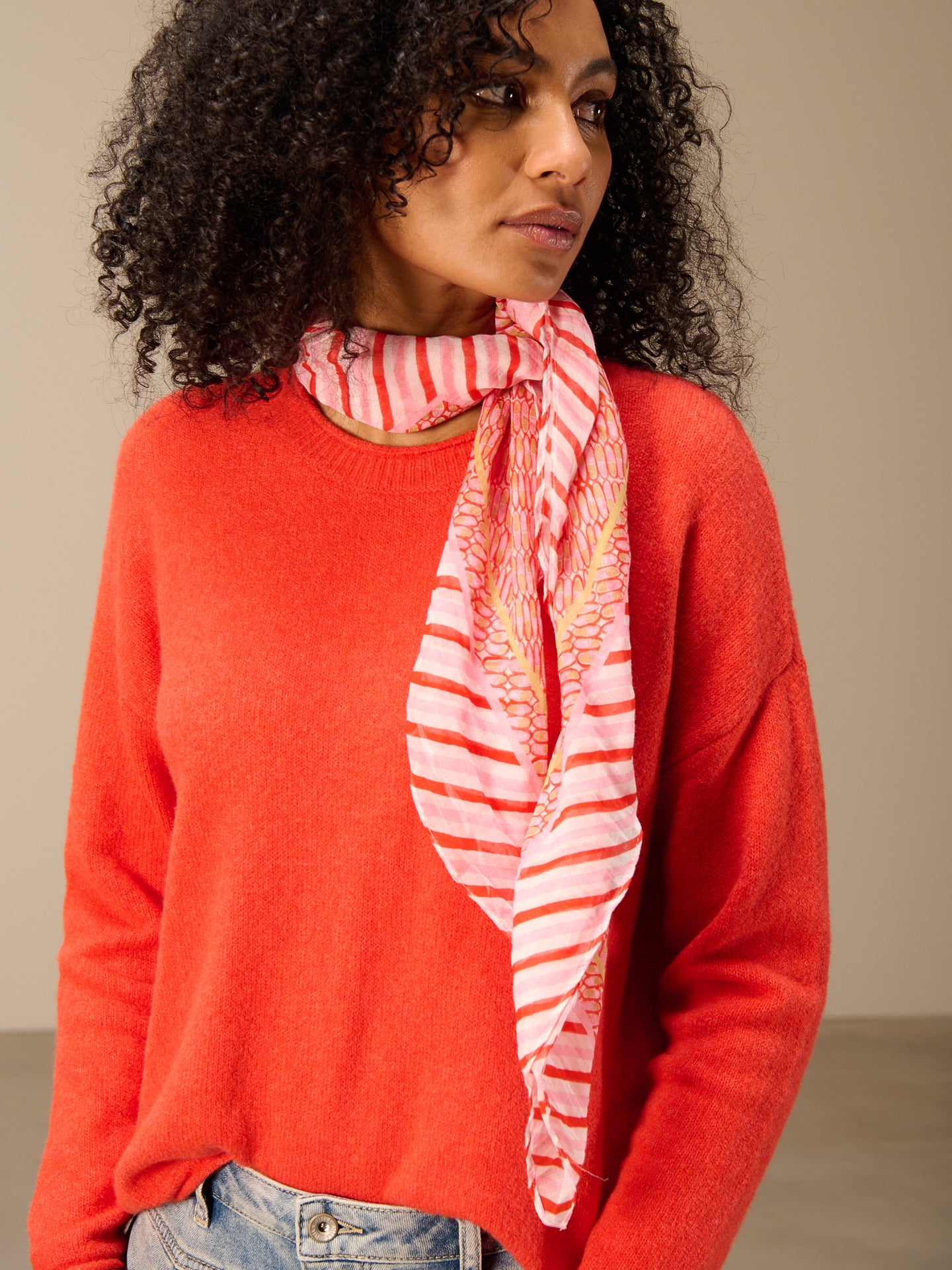 Printed scarf