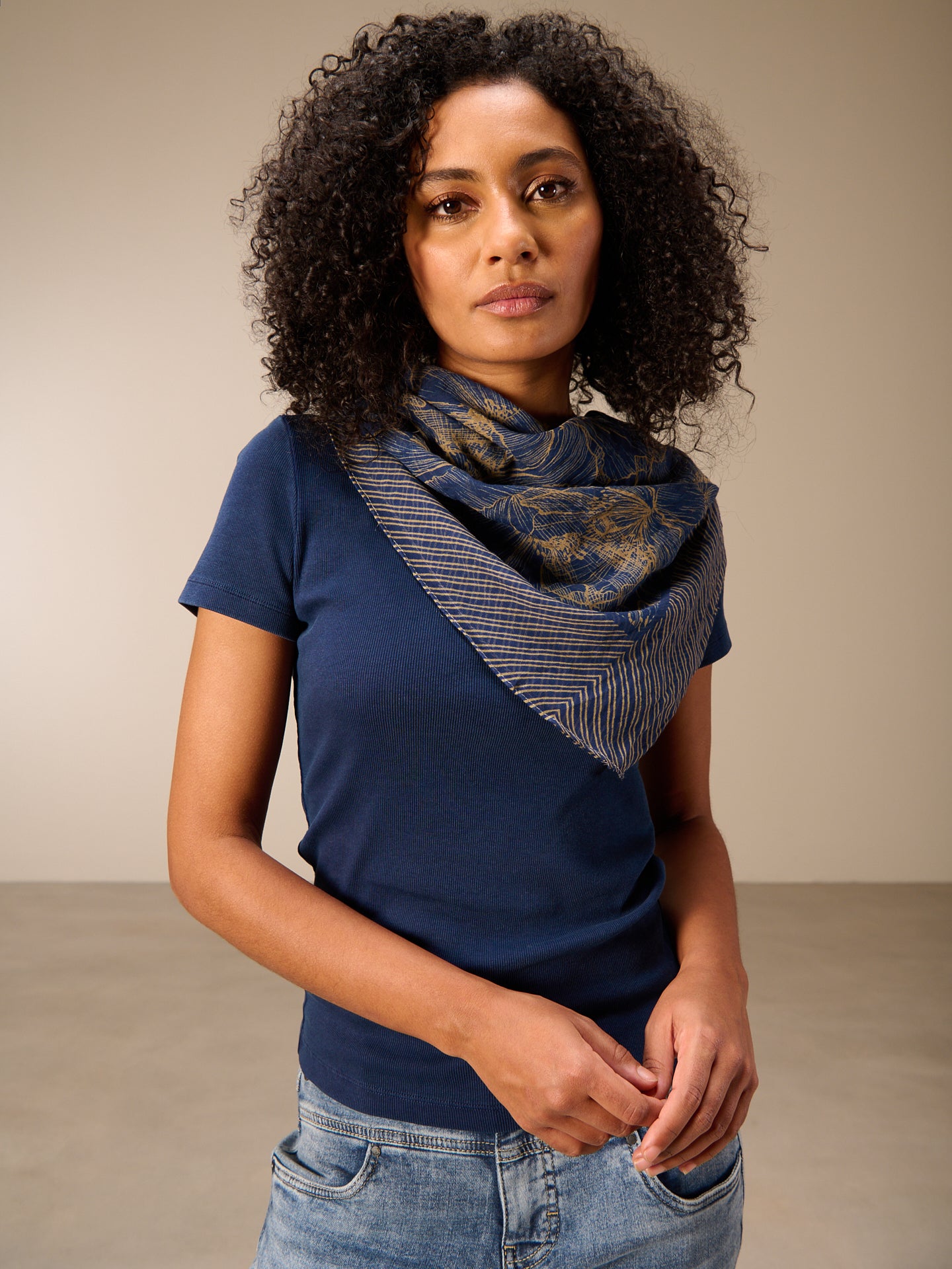 Printed scarf