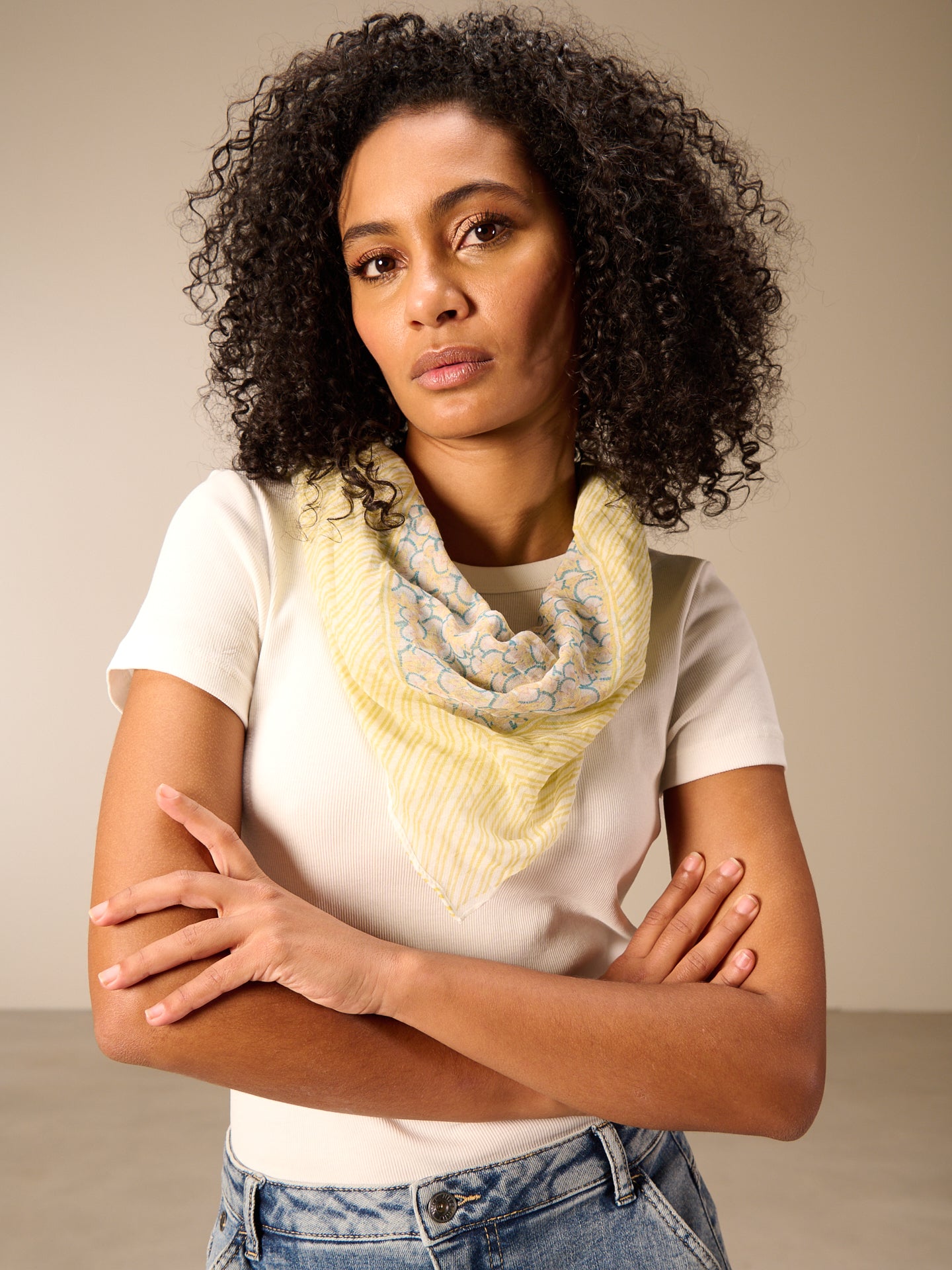 Printed scarf