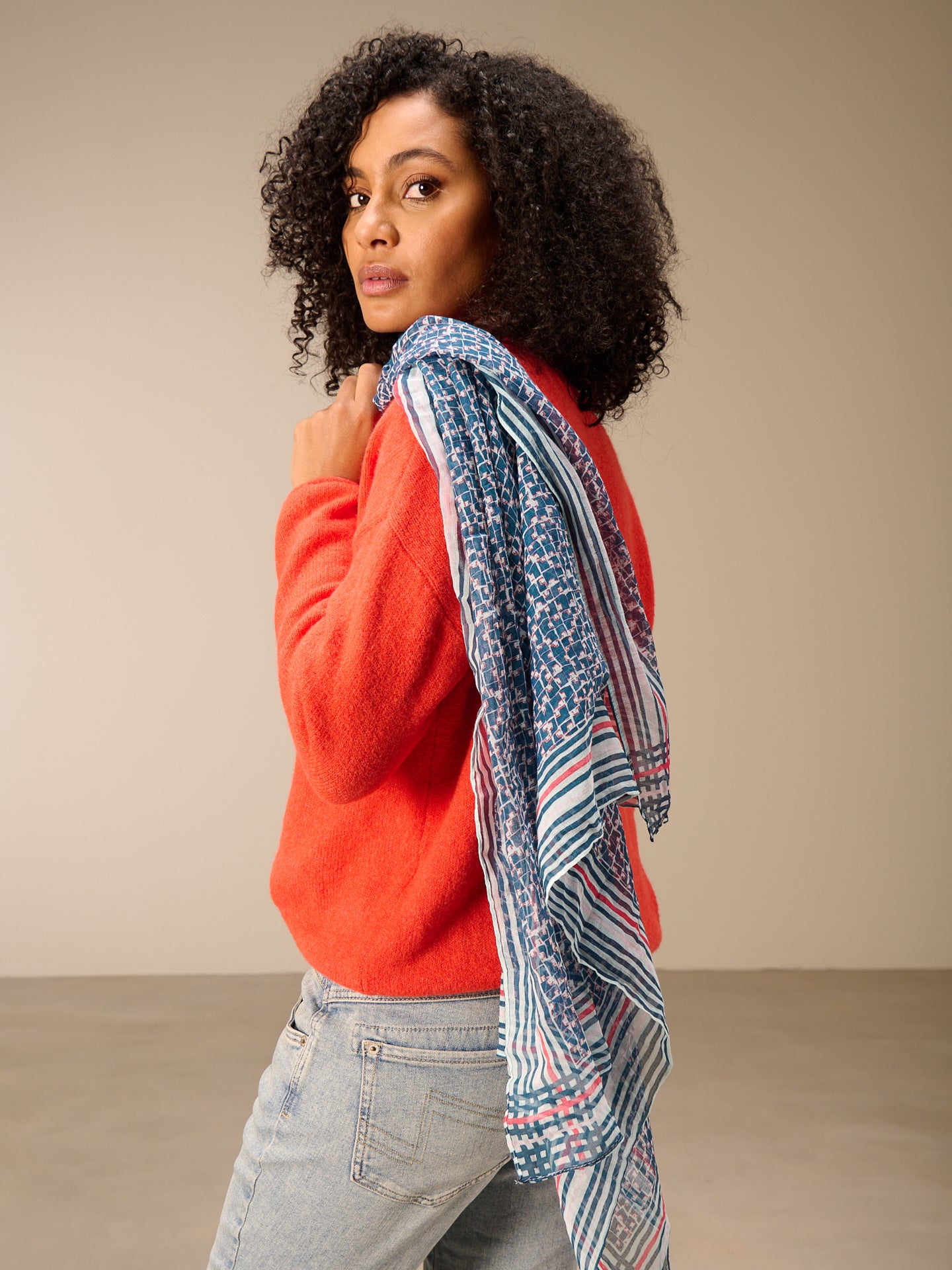 Printed scarf
