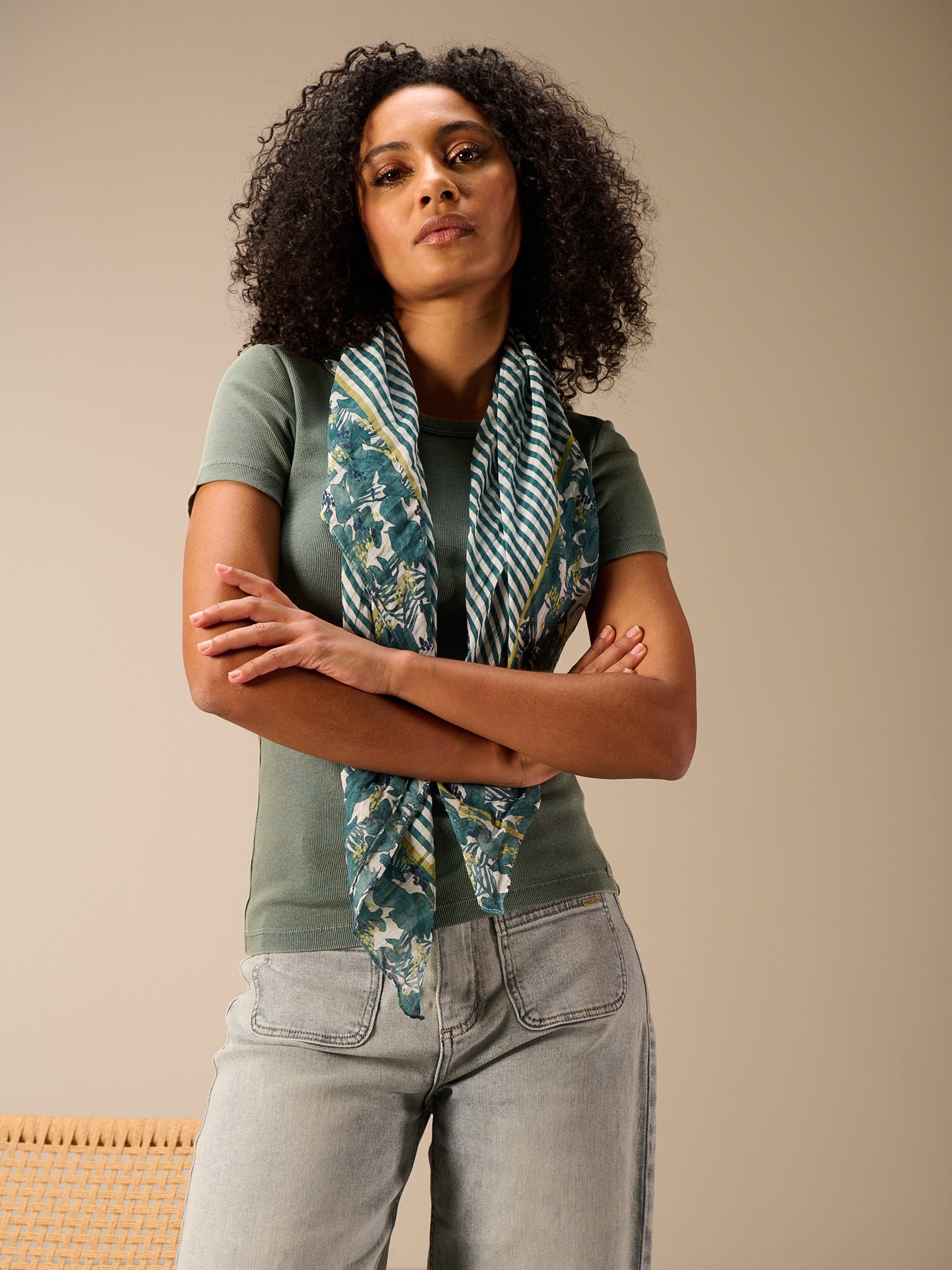 Printed scarf