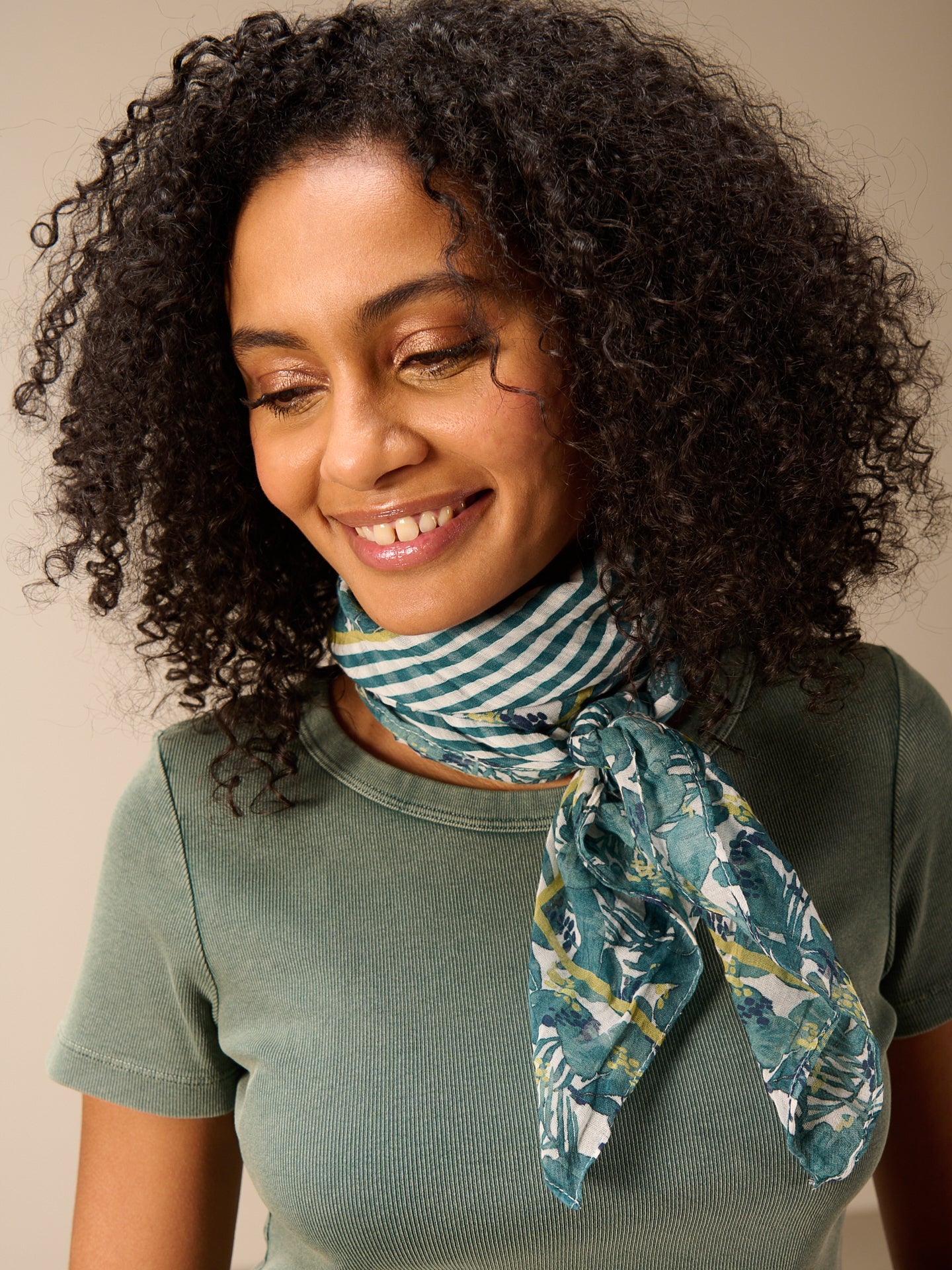 Printed scarf