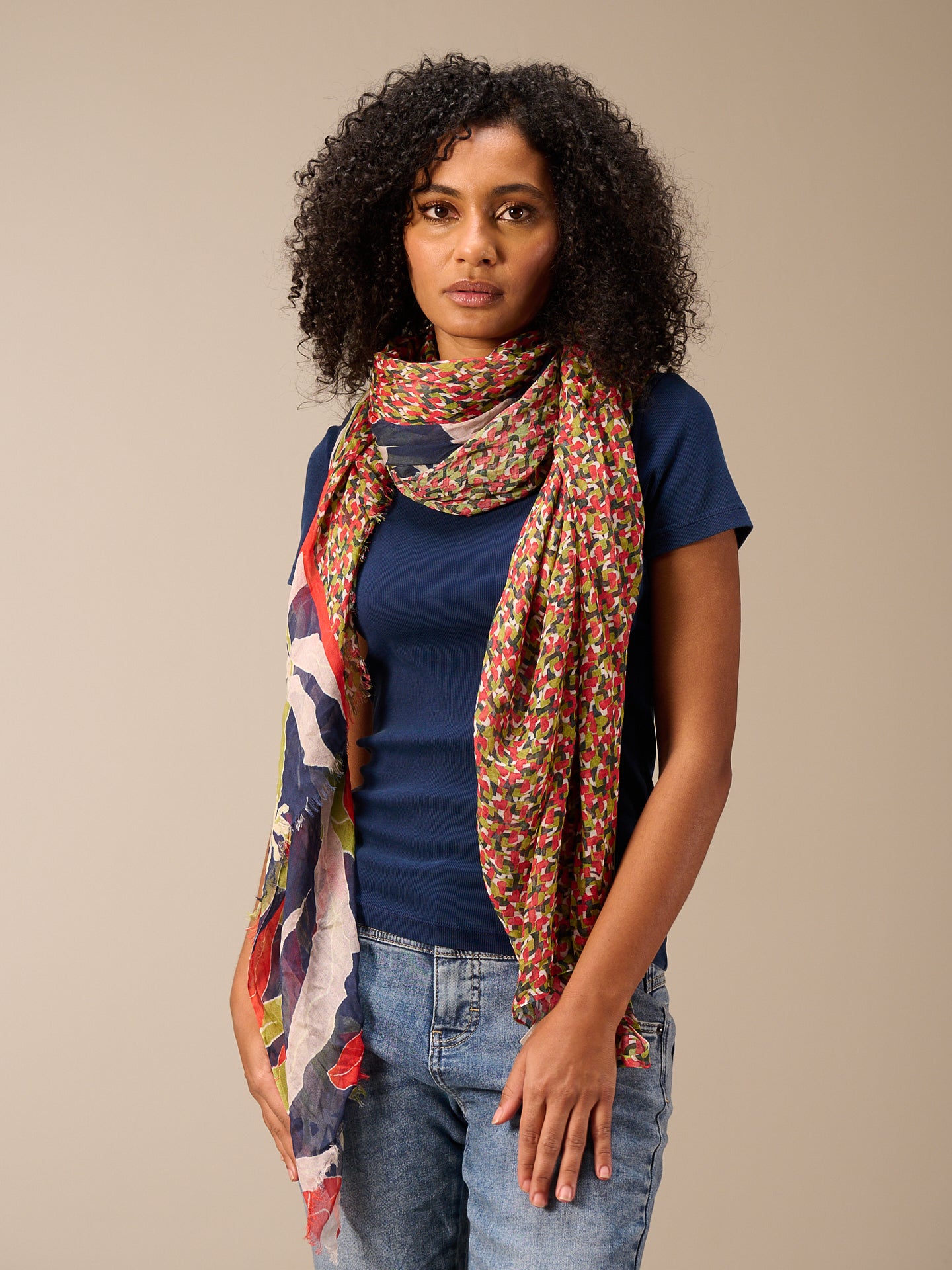 Printed scarf