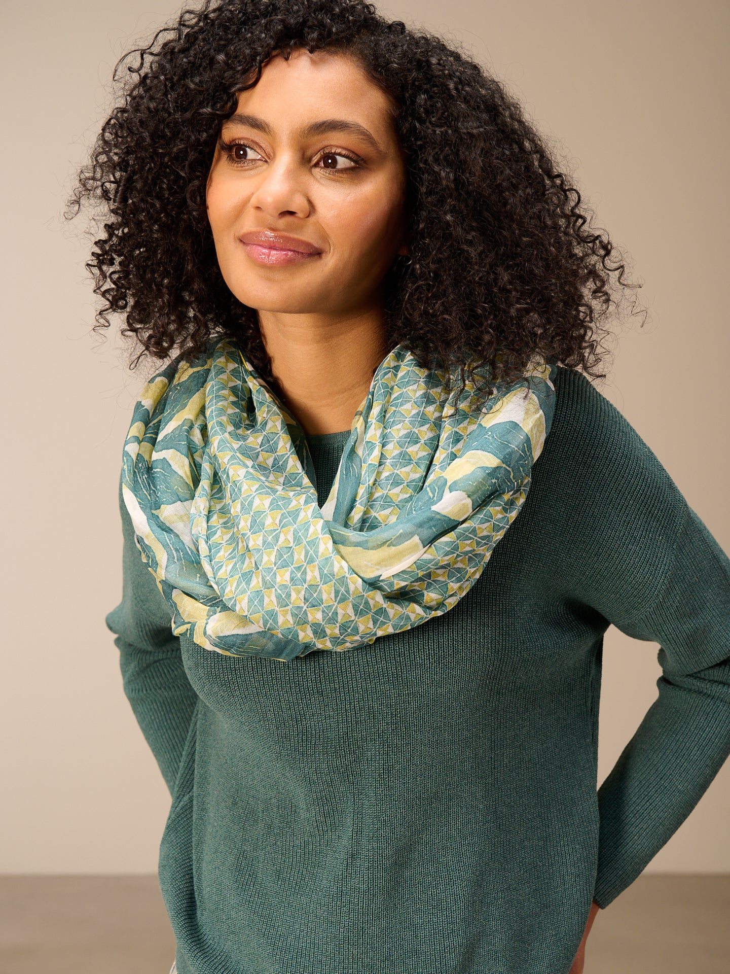Printed scarf