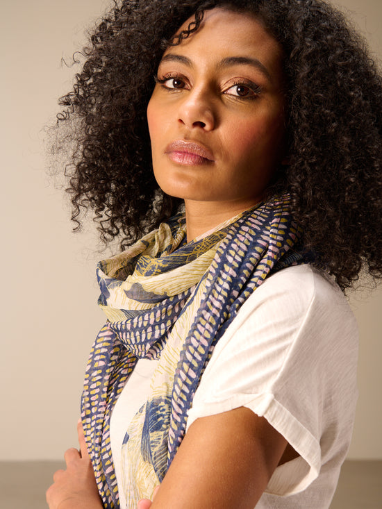 foulard imprimé
