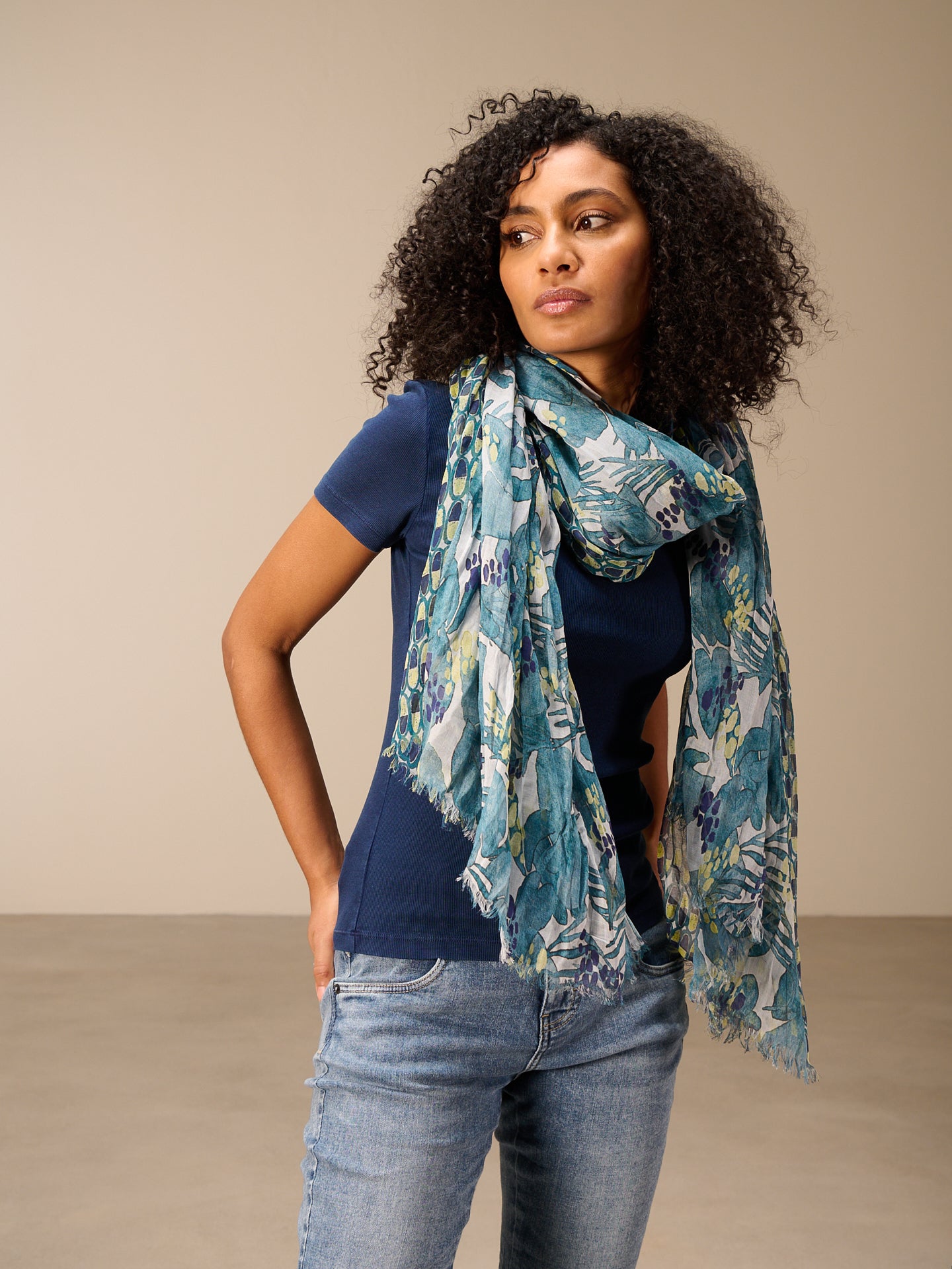 Printed scarf