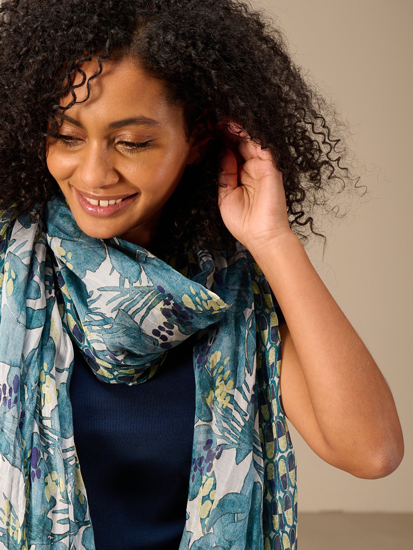 Printed scarf