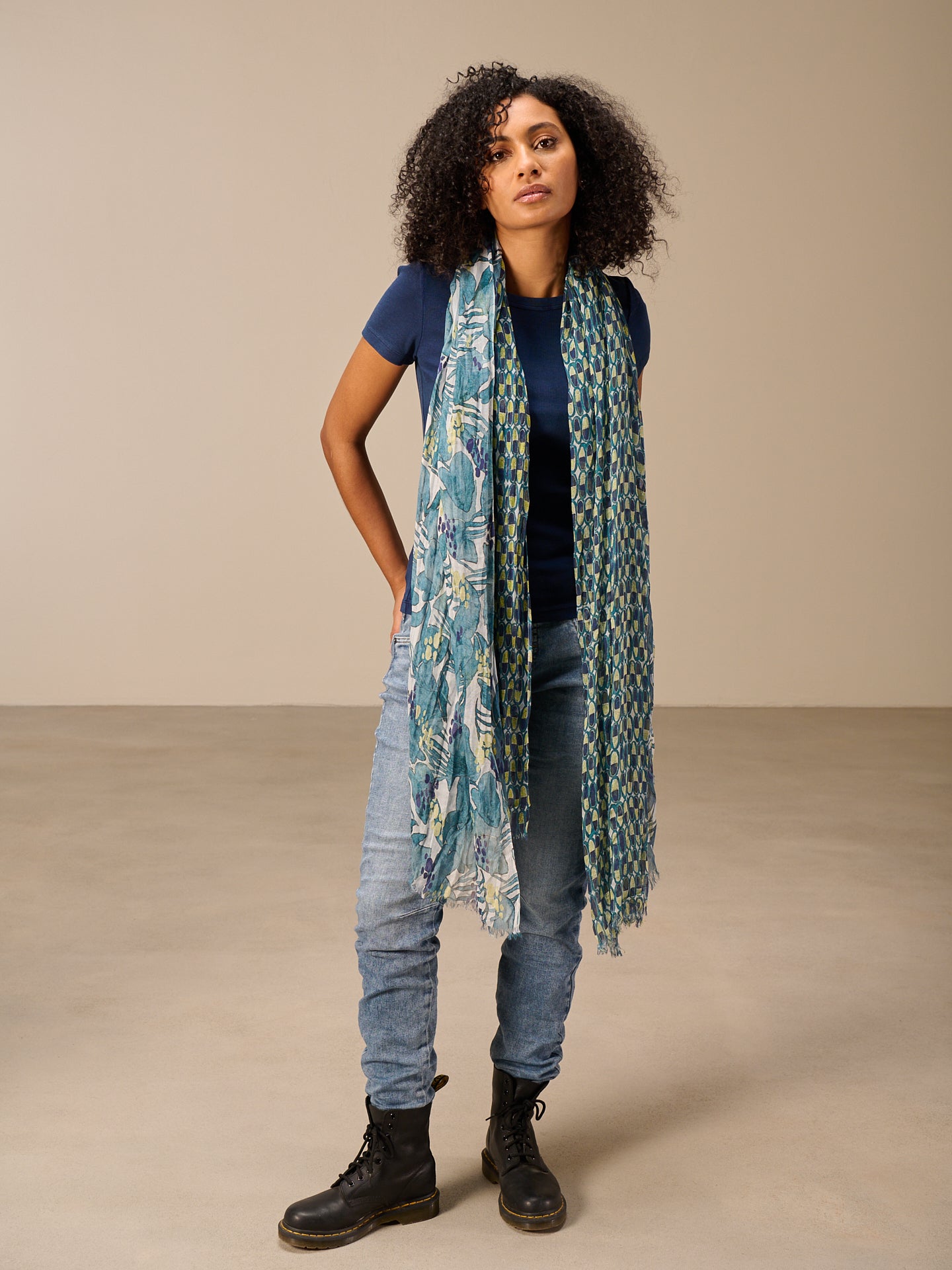 Printed scarf
