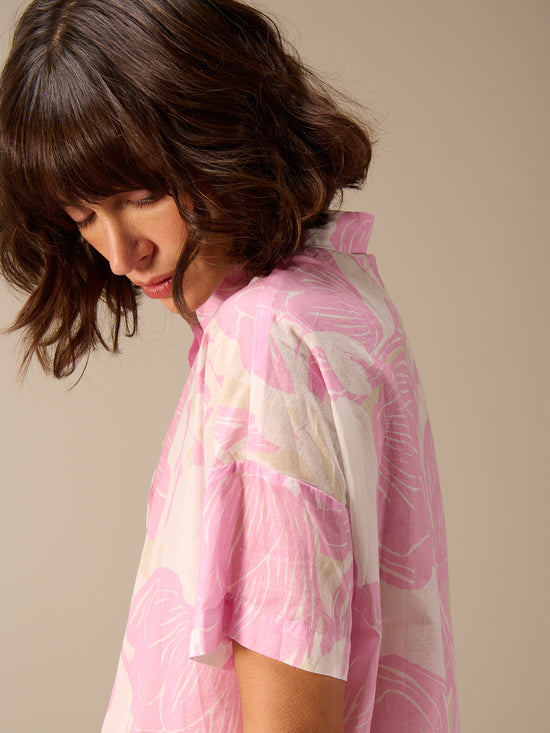 Blusa a maniche corte