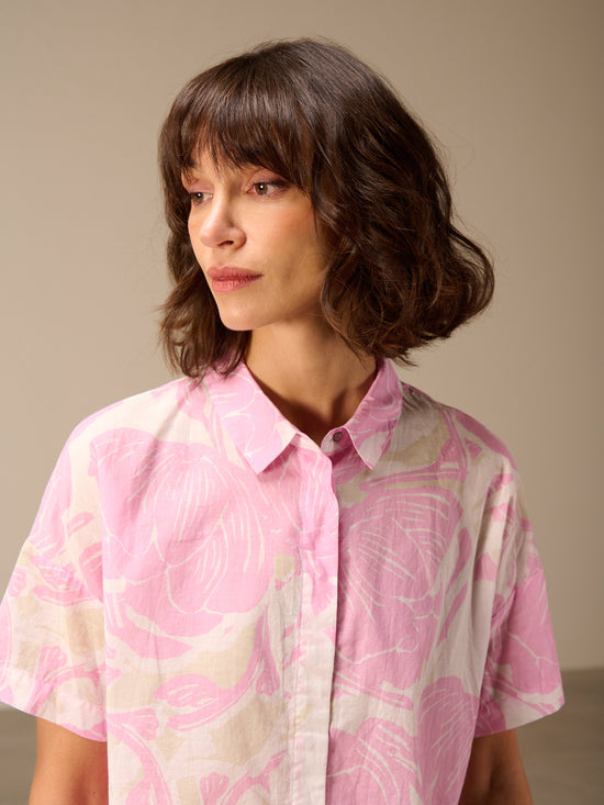 Blusa a maniche corte