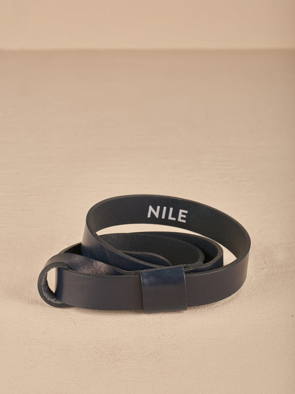 Leather belt