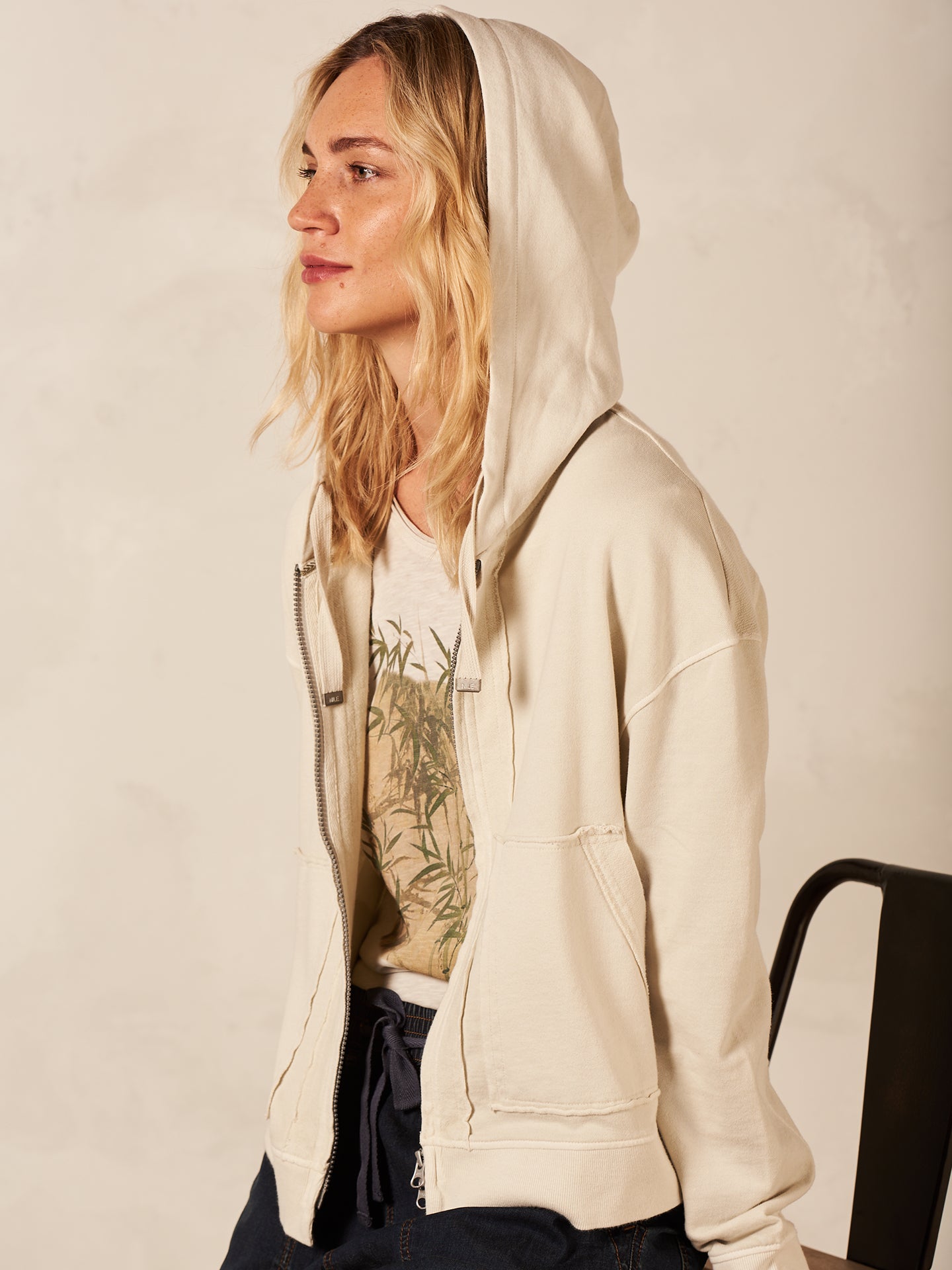 veste en sweat à capuche