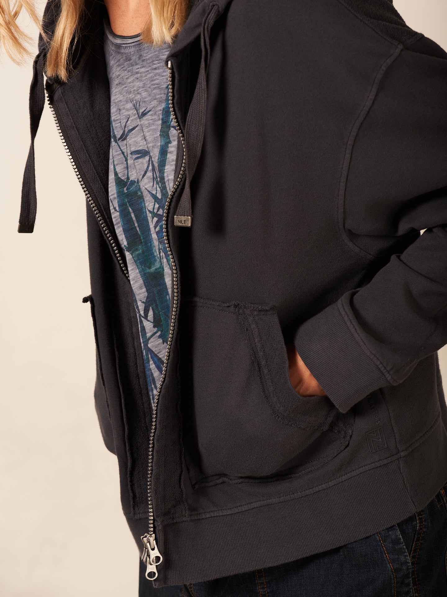 veste en sweat à capuche