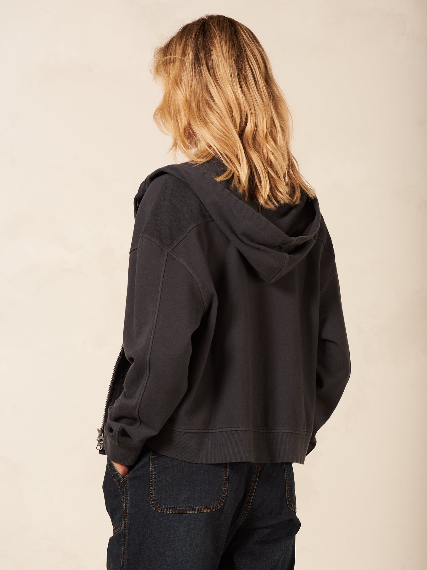 veste en sweat à capuche