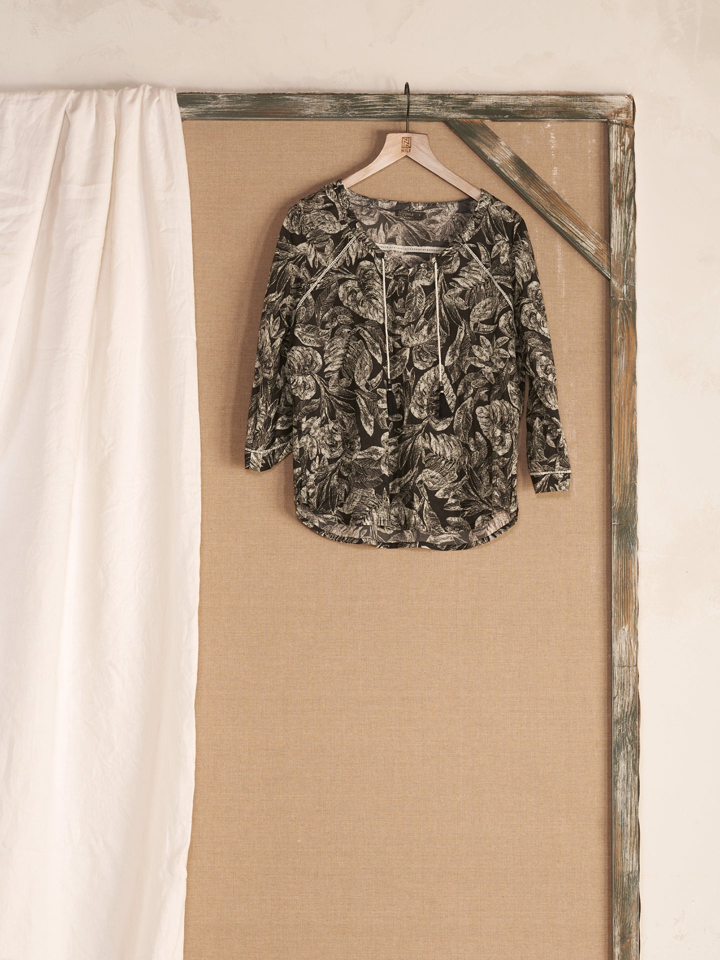 blouse avec col en V