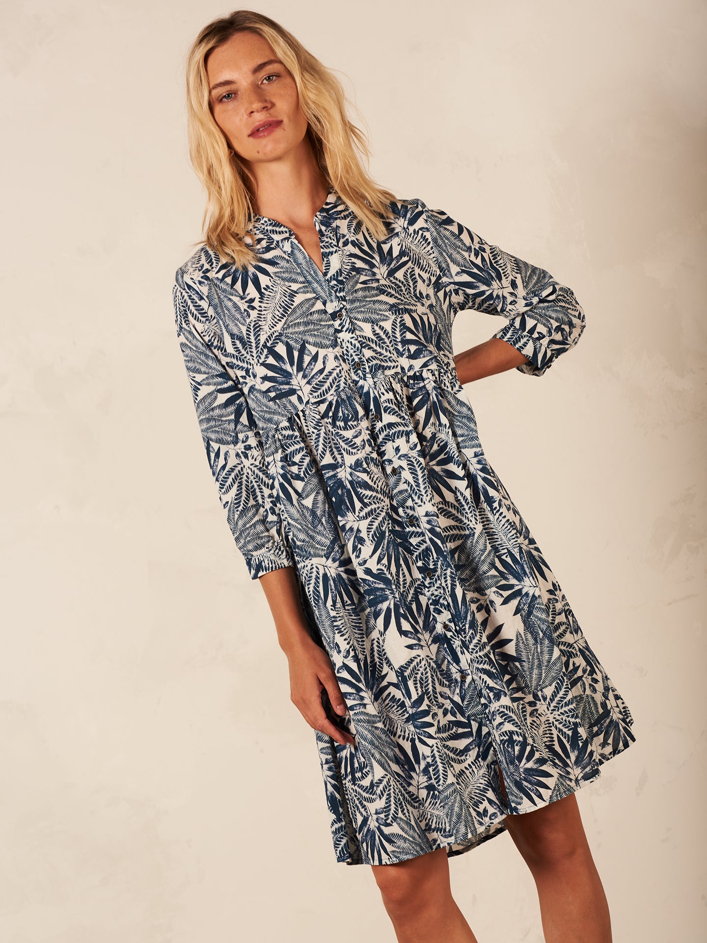 robe avec col montant