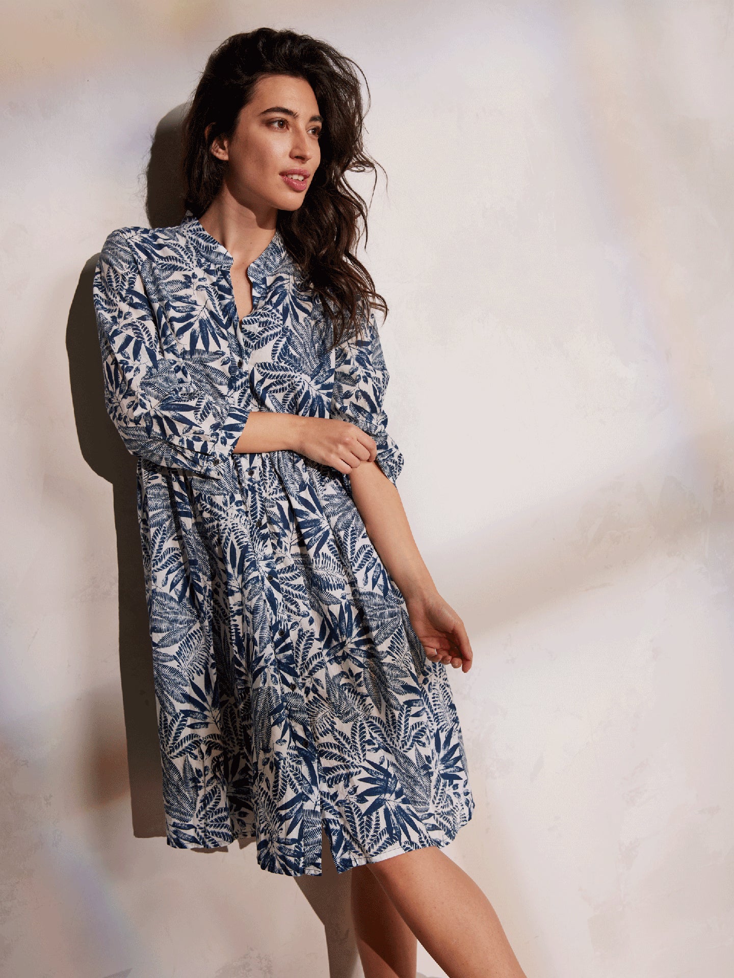 robe avec col montant