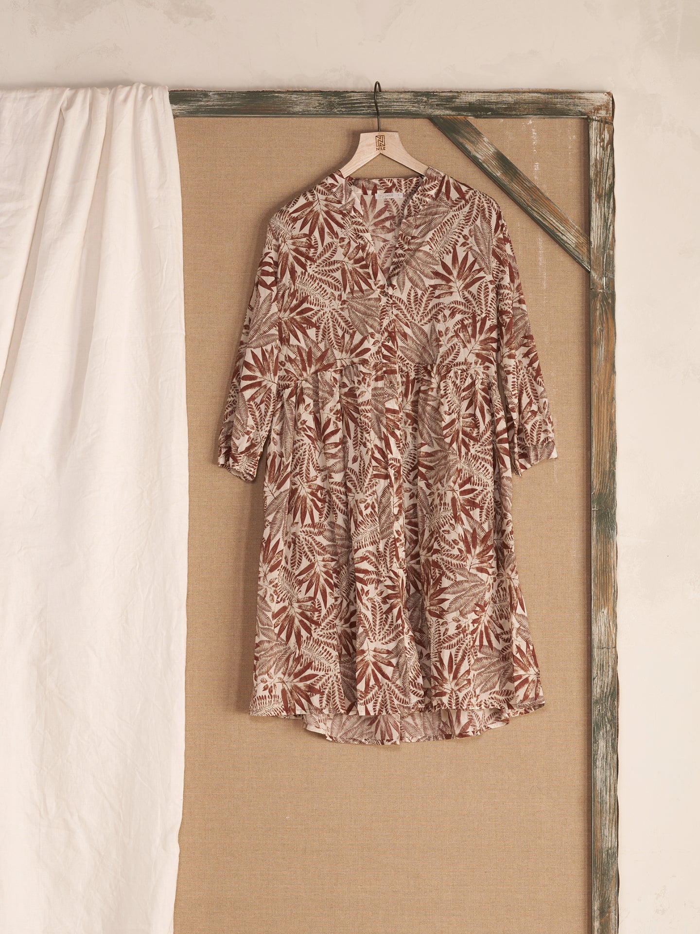 robe avec col montant