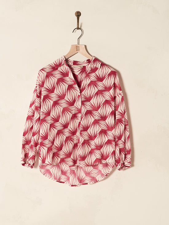 Bluse mit Druck