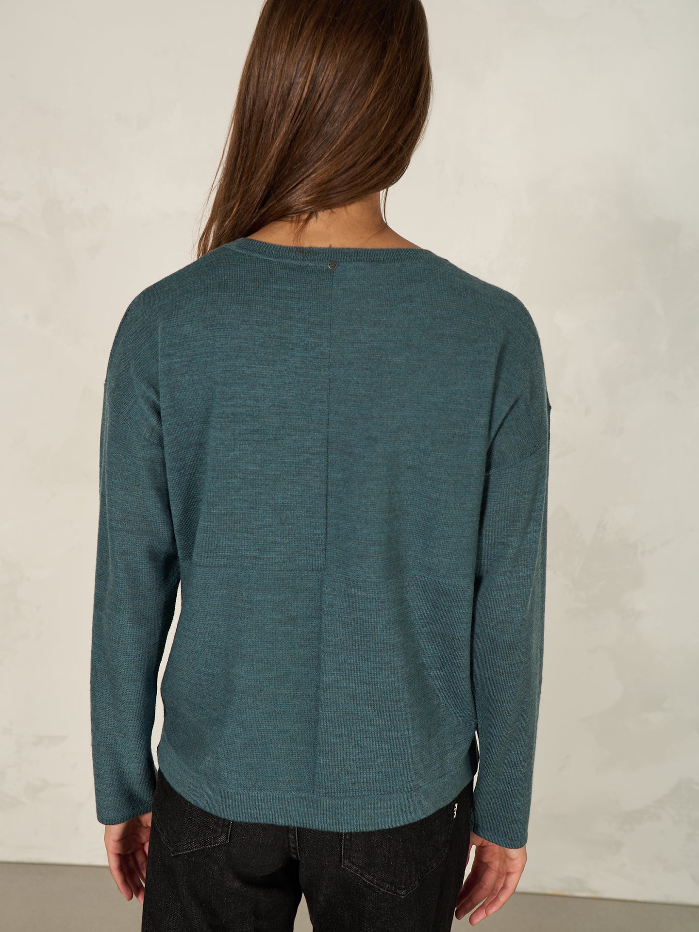 Strickpullover mit Wolle
