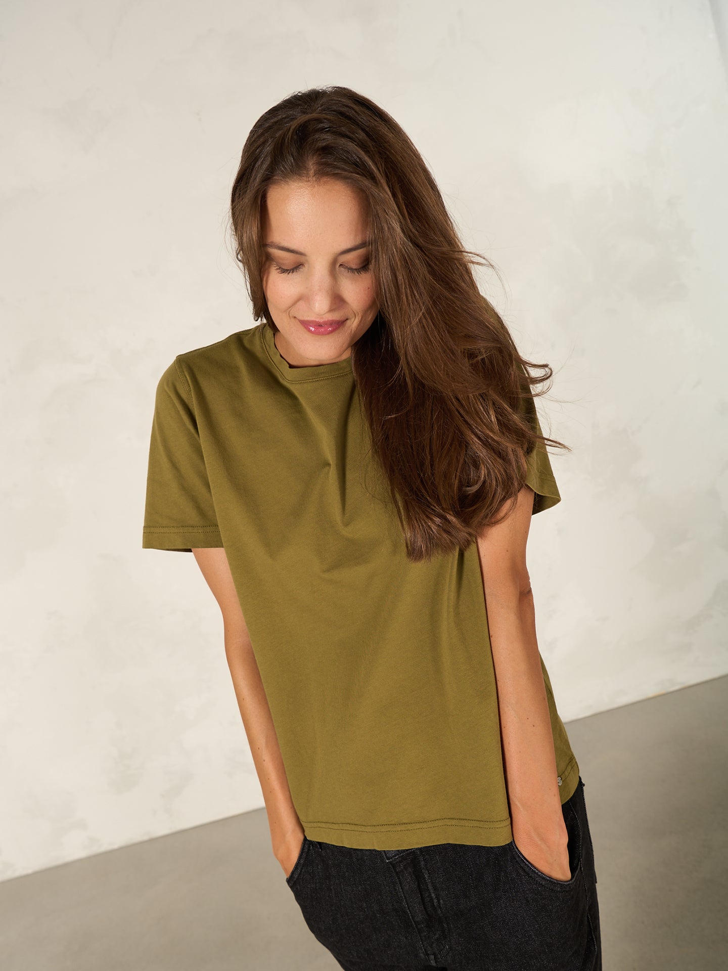 Round-neck shirt