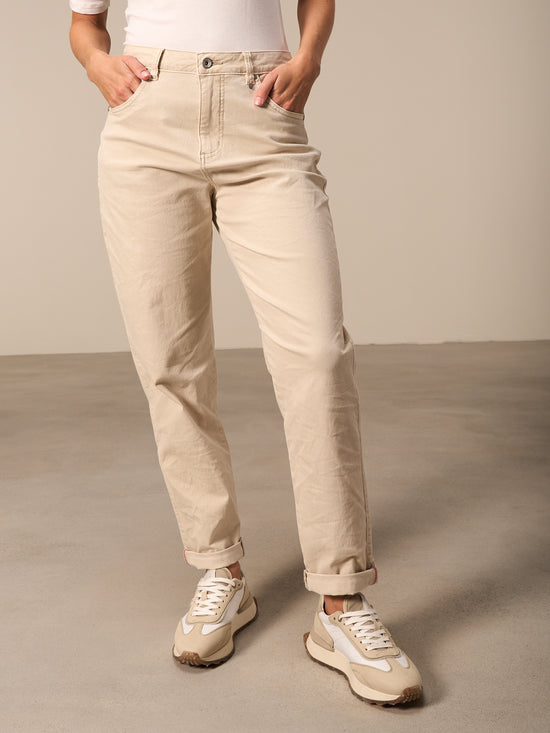 Pantaloni barrel fit