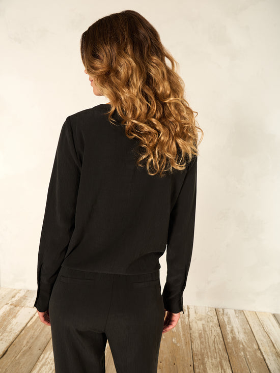 Bluse einfarbig