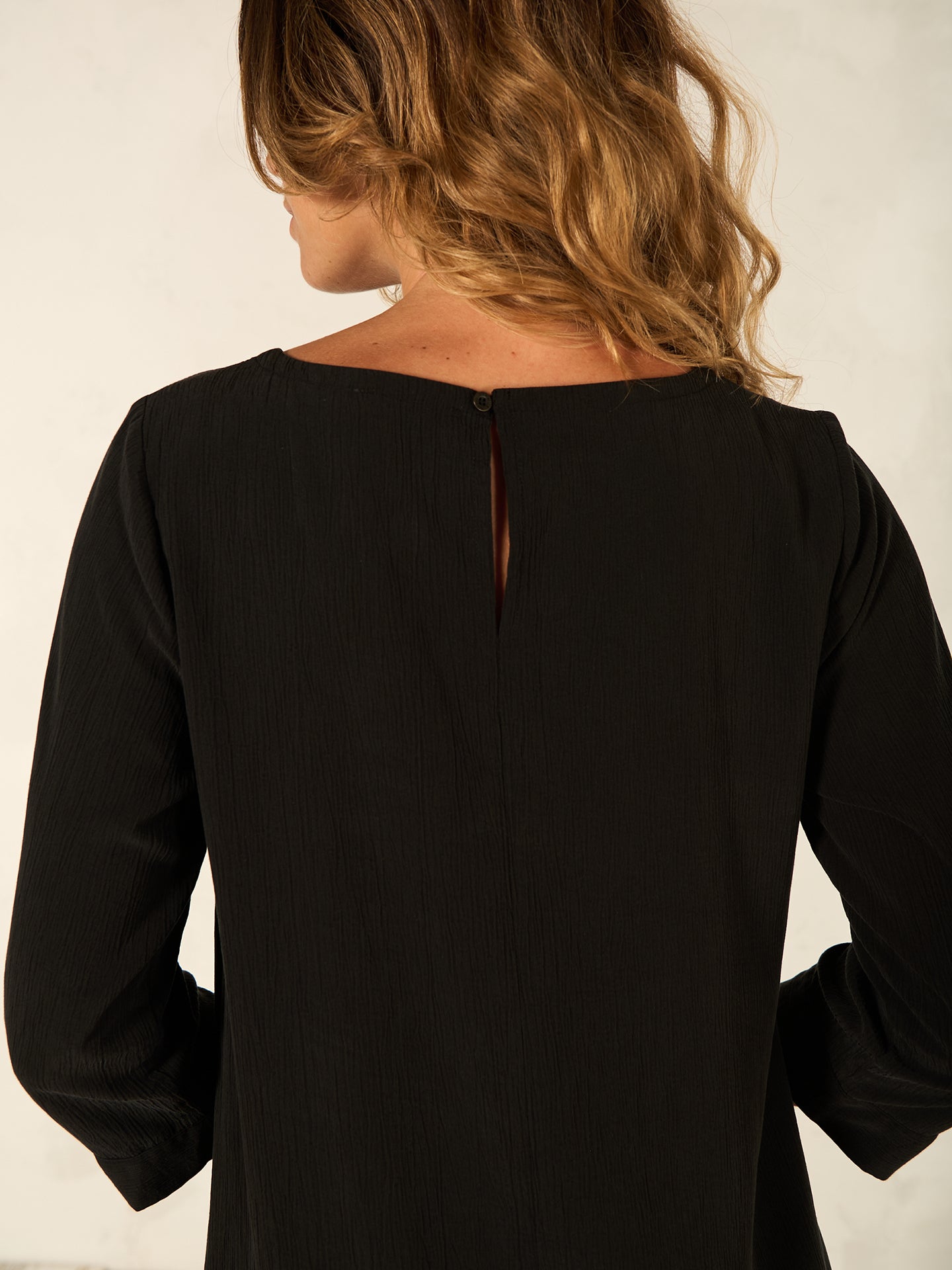 Kleid mit Rundhals