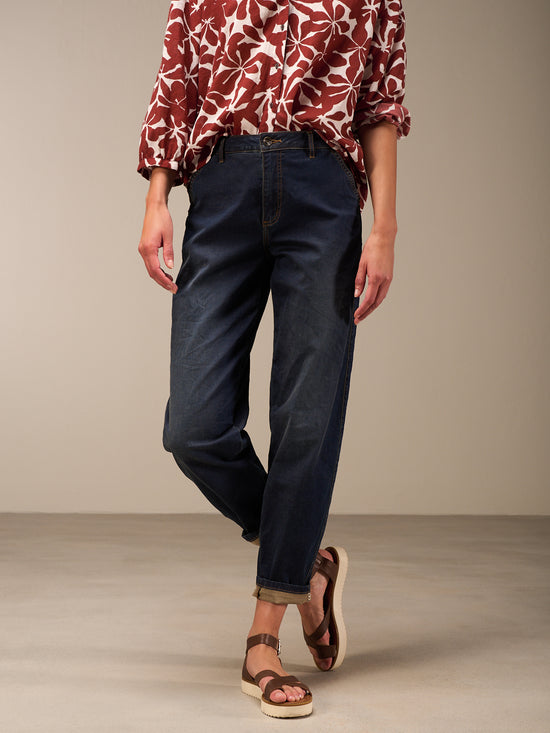 Barrel-leg jeans