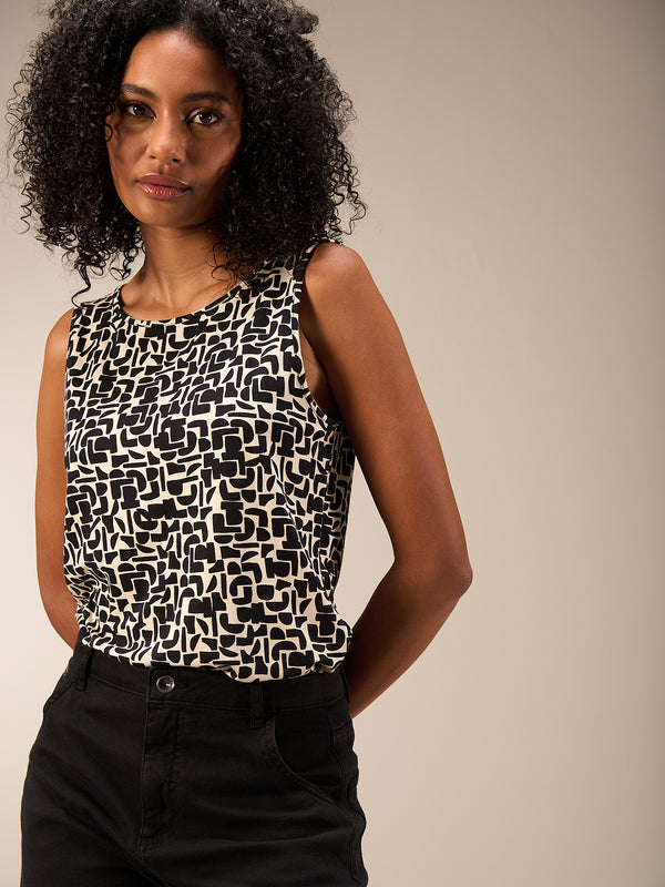 Top mit Print