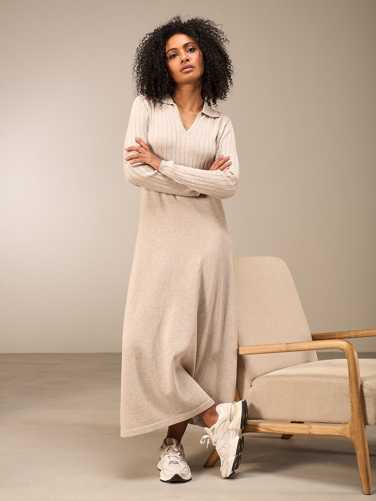 Knitted dress