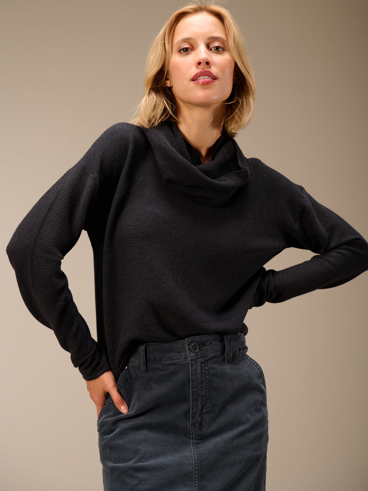 Fine knit sweater
