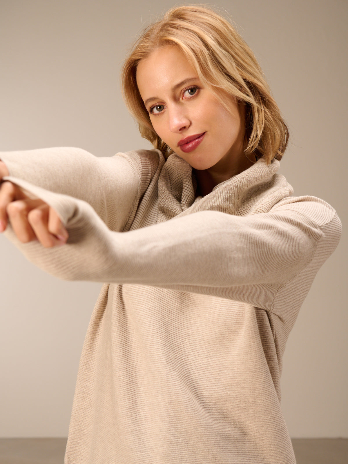 Fine knit sweater
