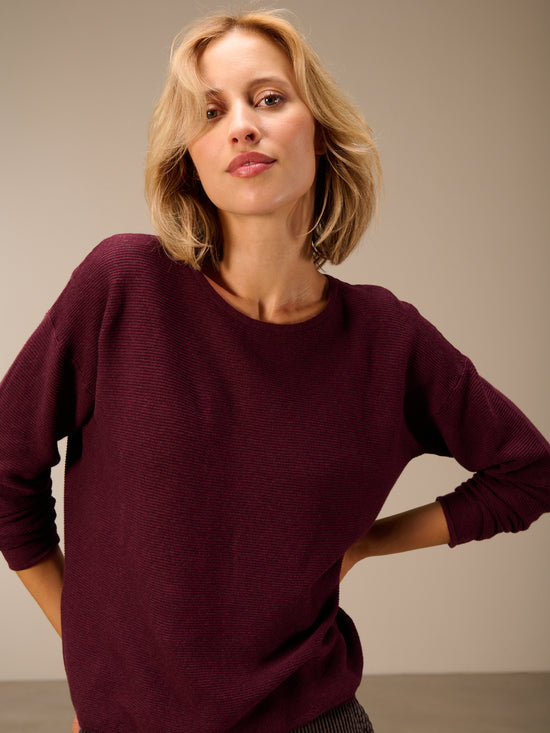 Fine knit sweater