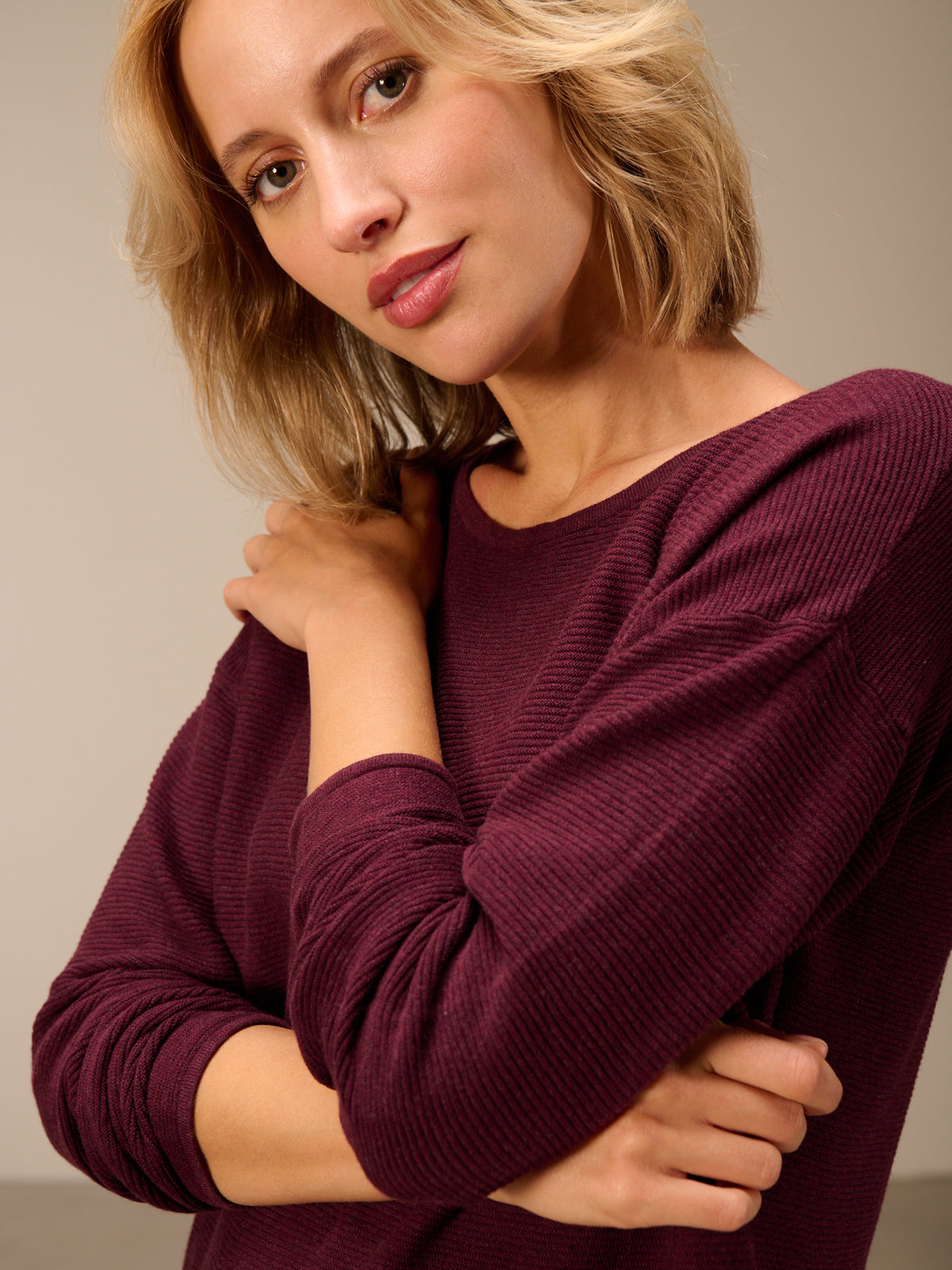 Fine knit sweater