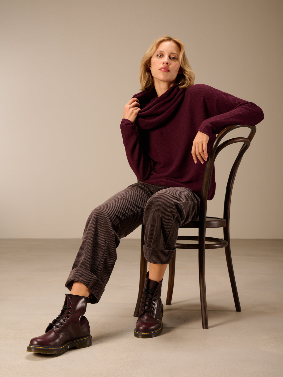 Fine knit sweater