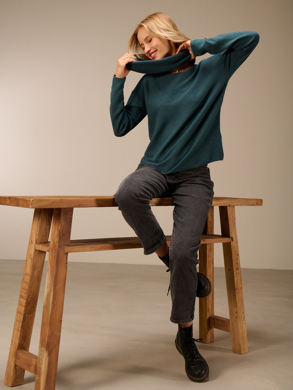 Fine knit sweater