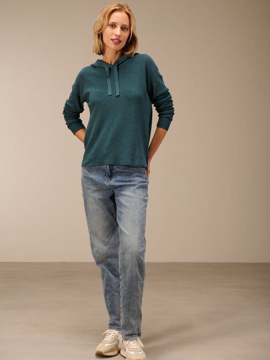Maglione con cappuccio