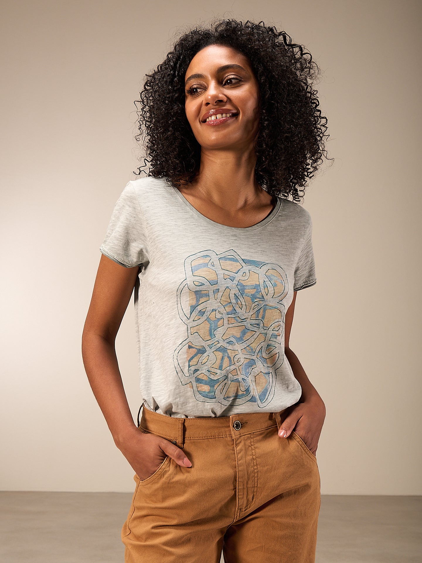 Maglietta con stampa