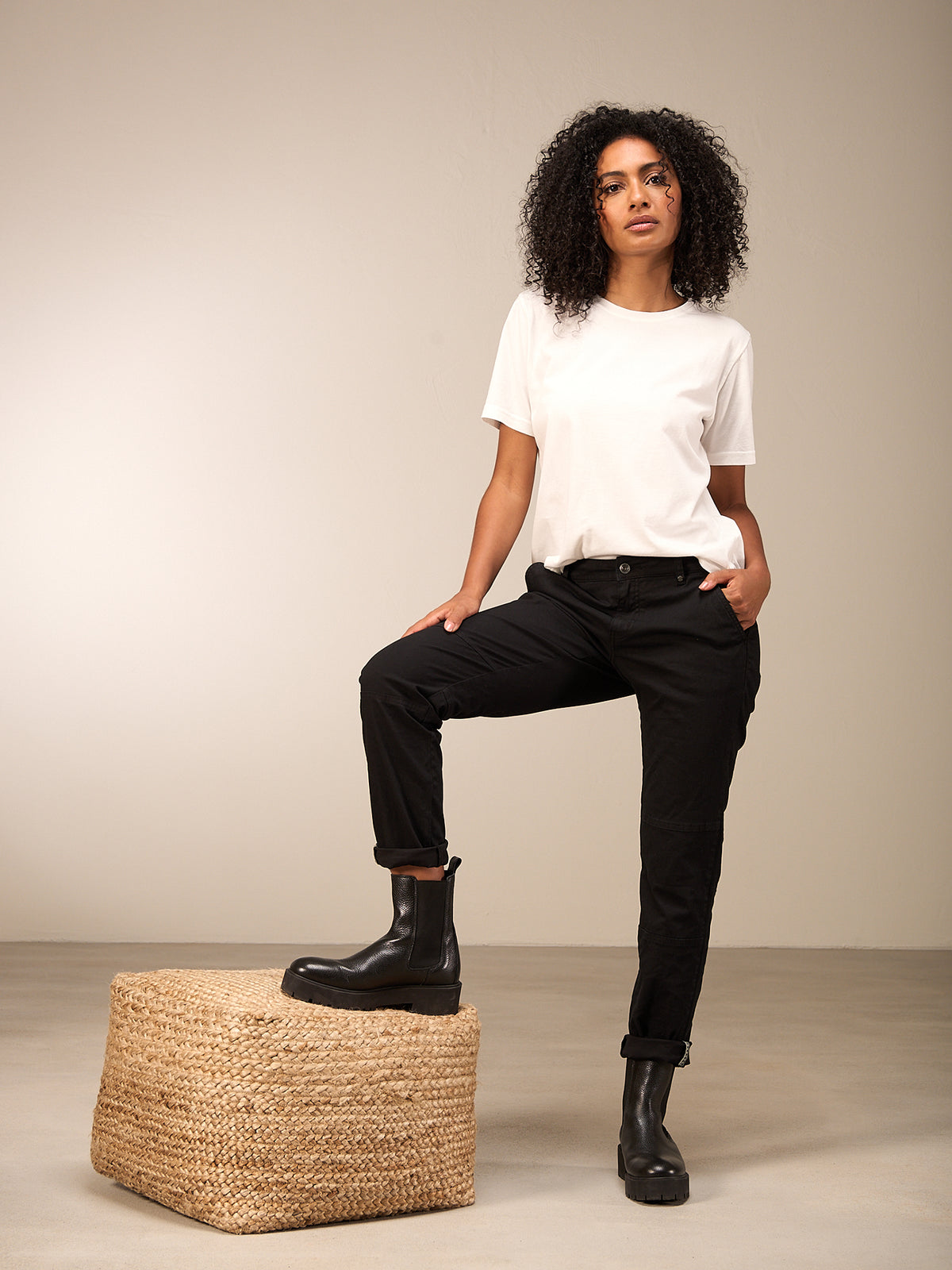 Utility-style pants